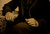 Tintype 5x7 Inch - Seated Older Gentleman Victorian Antique Photo V23