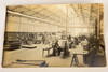 Early 1900s Silver Gel Photo Set 6¾x4½'' - French Factory Workshop & Workers V28