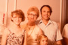 Late 1970s Early 80s 11x14'' Color Photo - Extended Family Group Portrait V23