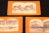Boston Massachusetts Stereoscope Stereo View Card Lot of 9 - 7 x 3½" Antique V25