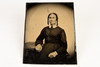 Tintype 5x7 Inch - Seated Older Woman Victorian Antique Photo V21
