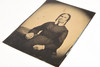 Tintype 5x7 Inch - Seated Older Woman Victorian Antique Photo V21