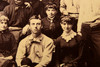 1890s Cabinet Card 4¼x6½'' Albumen Print - Group Family Portrait V23