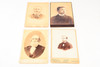 Late 1800s Cabinet Card Albumen Photo 4¼x6½ - Lot of 4 - Victorian Gentleman V26