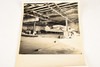 1940s 8x10'' Gelatin Silver Photo - Monocoupe 90 Aircraft in Workshop V28