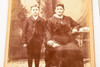 Late 1800s Cabinet Card Albumen Photo 4¼x6½ - Lot of 4 - Parents & Children V23
