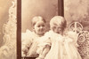 Late 1800s Cabinet Card 4¼x6½'' Albumen Photo - Unique Mirror Portrait V21