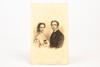 1862 CDV Carte-de-visite Photograph - Albert Edward Prince of Wales & Wife V23