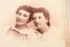 Late 1800s Cabinet Card Albumen Photo 4¼x6½ - Lot of 4 - Victorian Sisters V29