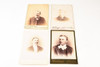 Late 1800s Cabinet Card Albumen Photo 4¼x6½ - Lot of 4 - Victorian Gentleman V20