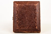 Very Early Daguerreotype Young Gentleman w Long Hair in 1/6 Plate Wood Case V23