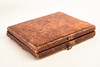 Very Early Daguerreotype Young Gentleman w Long Hair in 1/6 Plate Wood Case V23