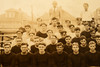 1930s 10x8'' Gelatin Silver Photo - High School or College Football Team V28