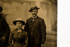 Tintype 2½x3½" - 2 Couples Pose Studio Portrait Victorian-era Antique Photo V21