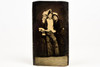 Tintype 2¼x4" - 3 Women in Fine Victorian-era Attire Antique Photo V22