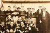 1922 RPPC Photo 5⅜x3⅜" - Rugby Squad Richard Thomas' Rec South Wales V28