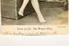 1907 RPPC 3½x5½'' Bathing Beauty in Wicker Chair Atlantic City NJ V26