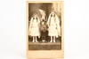 1917 Cabinet Card Photo 6½x4¼ - Dual 1st Communion Portrait V23