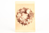 Late 1800s Cabinet Card Photo 6½x4¼ - Detailed Floral Wreath V26