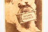 1865 CDV Carte-de-visite Photo - Photographer S. Hollyer Scraps Received Dog V21