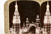 1910s Stereoview Photo 7x3½" - Fairyland Luna Park Coney Island New York V28