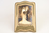 1920s Silver Gelatin Print 7x10½'' - Wedding Photo Art Deco Cardboard Frame V21