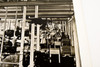 1960s Photo 8x10" - Electric World - Complex Industrial Manufacturing Piping V28
