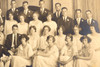 1920s 14x10'' Silver Gelatin Photo - Graduation or Church Confirmation Class V24