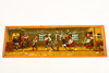 Late 1800s Magic Lantern Slide - 9⅜x3⅛" - Traditional Bavarian Tavern Scene V21