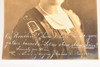 1920s Photo 7½x9¼" - Portrait of Singing Teacher w Handwritten Inscription V28