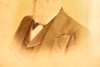 1890s Enlarged Colored Photo Portrait of Victorian Gentleman - 11x14" V28
