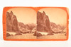 Late 1800s Stereoview Photo 6½x3½" - Cathedral Pass in the Sierra Nevada CA V21