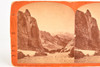 Late 1800s Stereoview Photo 6½x3½" - Cathedral Pass in the Sierra Nevada CA V21