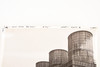 1954 Gelatin Silver Photo 8x10" - Electric World - Industrial Cooling Towers V24