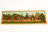 Late 1800s Magic Lantern Slide - 9⅜x3⅛" - Medieval-Style Parade Procession V25