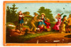 Late 1800s Magic Lantern Slide - 9⅜x3⅛" - Victorian Character Story Scenes V29