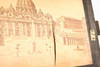 Late 1800s Megalethoscope Albumen Photo Slide 17½x11¾" - S. Peter's Rome V25