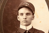 Late 1800s Albumen Print 4¼x6½ - IDed Private or Cadet Spanish-American War V22