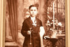 1920s Silver Gelatin Print 6½x11'' - First Holy Communion or Confirmation V26