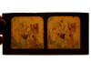 Unusual Family Portrait - 1860s French Tissue Stereo View Card - 6¾x3¼" V21