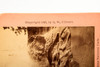 1896 Killburn Stereoview Photo 7x3½" - Grotto Geyser Yellowstone V24