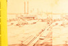 1880s Stereoview Photo 7x3½ - Levee & Railroad Station New Orleans Louisiana V27