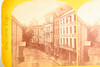 1872 Combination Stereoview Photo - Before & After Great Boston Fire Milk St V28