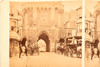 Late 1800s Stereoview Photo 6¾x3¼" - Bargate Medieval Gateway Hampshire, England