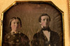 1850s Daguerreotype Photo Victorian Couple with Hallmark 1/6 Plate Case V28