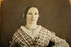 Daguerreotype Photo Victorian Woman Portrait 1/6 Plate Wood Composite Case V23