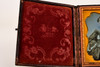 Daguerreotype of Woman with Hand-Coloring in 1/6 Plate Wood Composite Case V21