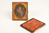 Daguerreotype Photo Victorian Lady in 1/6 Plate Wood Composite Case V29