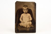 Tintype 4x6" - Sitting Portrait of Young Victorian Boy Antique Photo V20