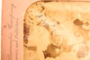 1900 Tissue Stereoview Albumen Photo 7x3½" President William McKinley & Wife V26